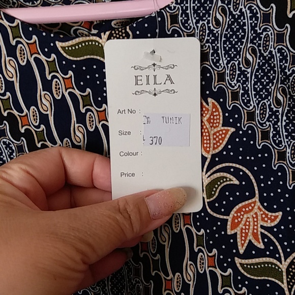 NWT Beautiful Batik Dress From Thailand Medium - Picture 8 of 8